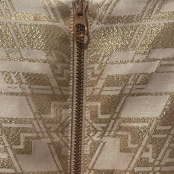 NWT Ted Baker Art Deco Dress Size 3 w/ Garment Bag - Picture 4 of 8